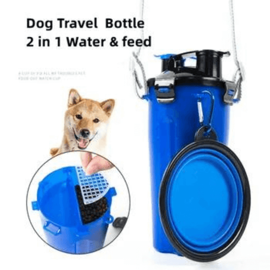 HydraPaws™ 2-in-1 Water & Food Bottle